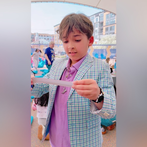 Blazer Multicolor Checkered Blazer